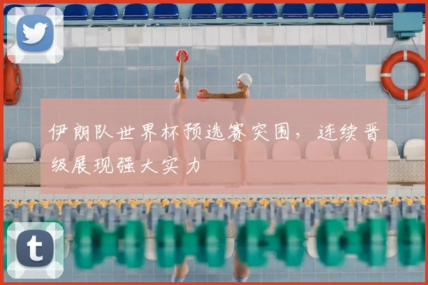 伊朗队世界杯预选赛突围,连续晋级展现强大实力