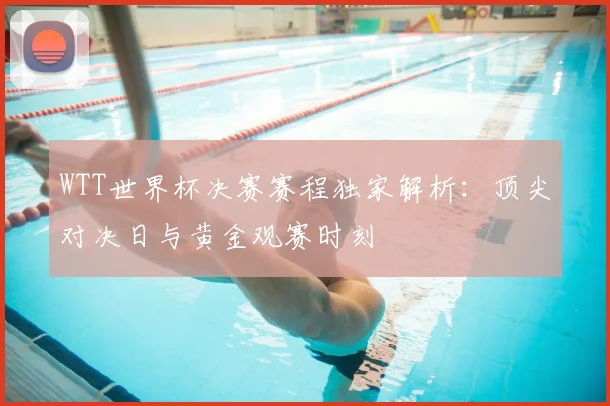 WTT世界杯决赛赛程独家解析：顶尖对决日与黄金观赛时刻