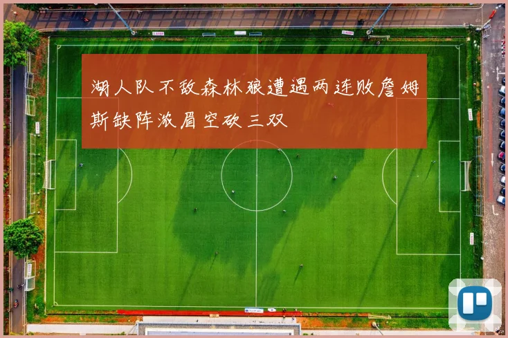 湖人队不敌森林狼遭遇两连败詹姆斯缺阵浓眉空砍三双