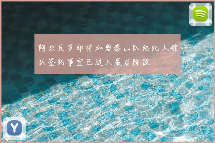 阿尔瓦罗即将加盟泰山队经纪人确认签约事宜已进入最后阶段